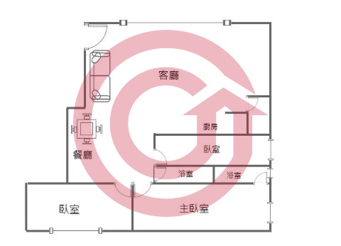 格局圖