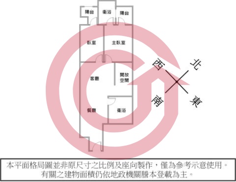 格局圖