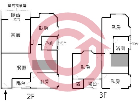 格局圖