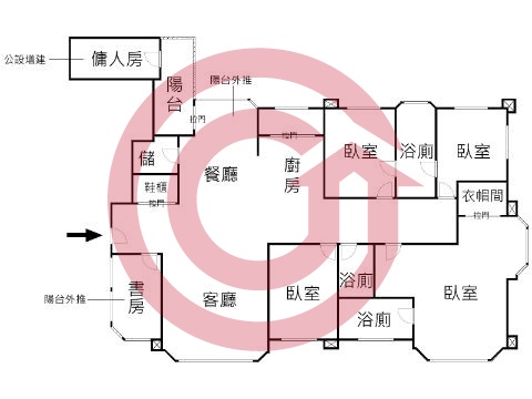 格局圖