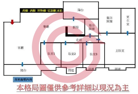 格局圖