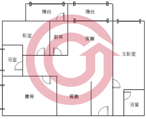 格局圖