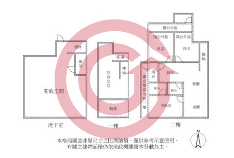 格局圖