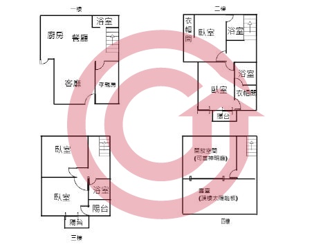 格局圖