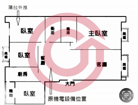 格局圖