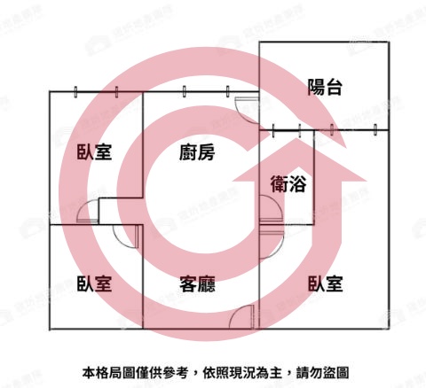 格局圖