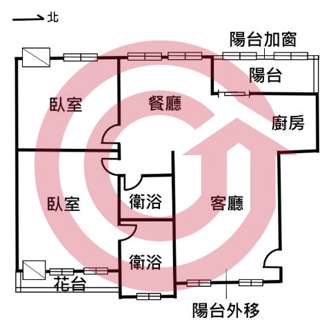 格局圖