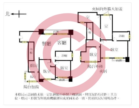 格局圖