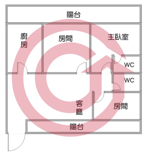 格局圖