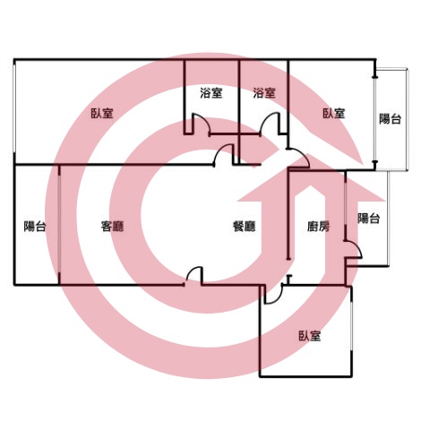 格局圖