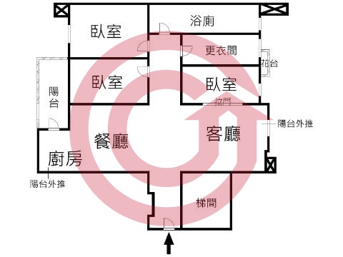 格局圖