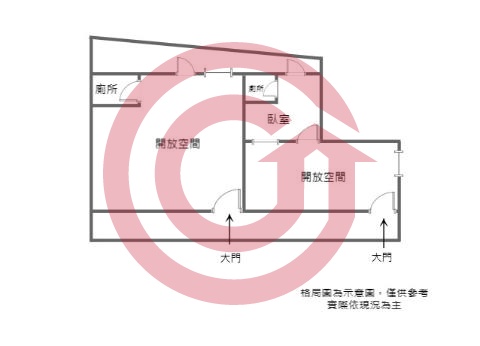 格局圖