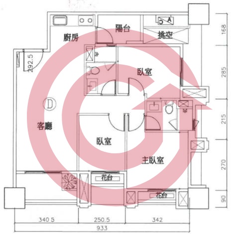 格局圖