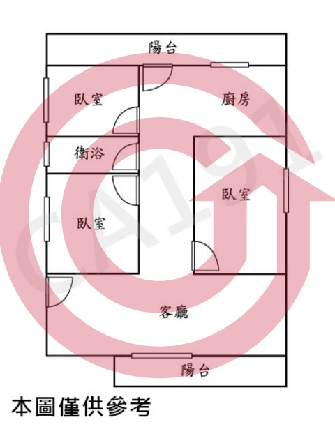 格局圖