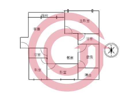 格局圖