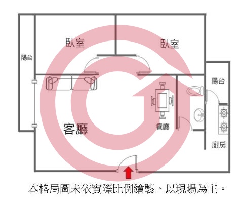 格局圖