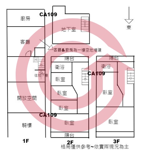 格局圖