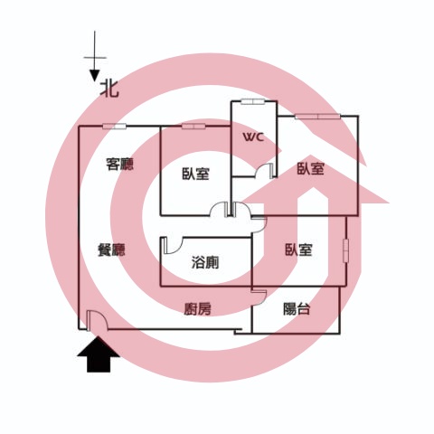 格局圖