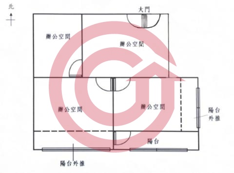 格局圖