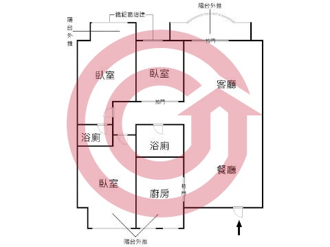 格局圖