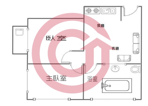 格局圖