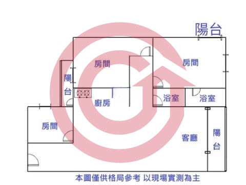 格局圖