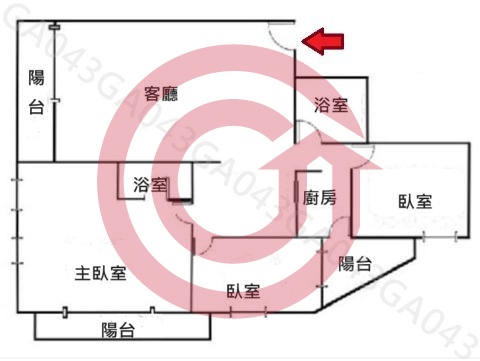 格局圖