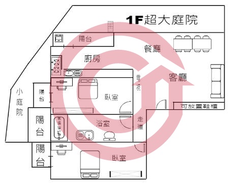 格局圖