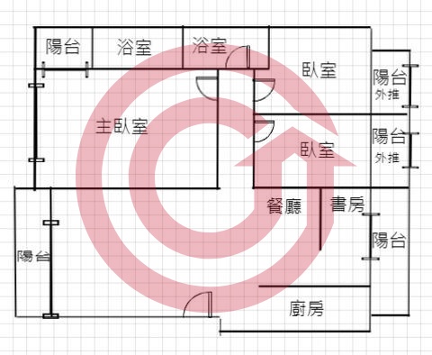 格局圖