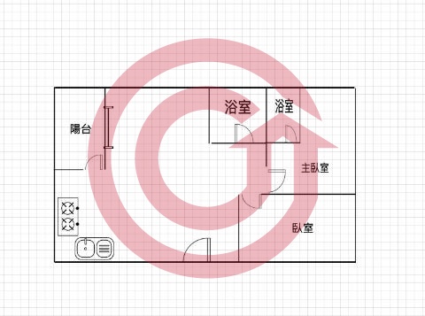 格局圖