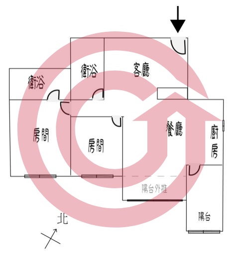 格局圖