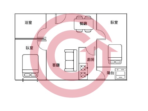 格局圖