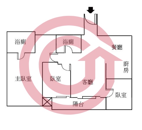 格局圖