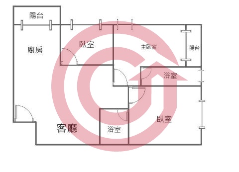 格局圖