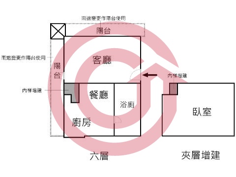 格局圖