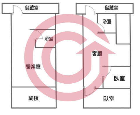 格局圖