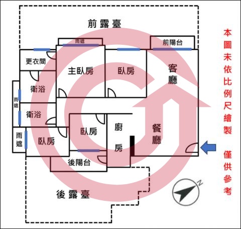 格局圖