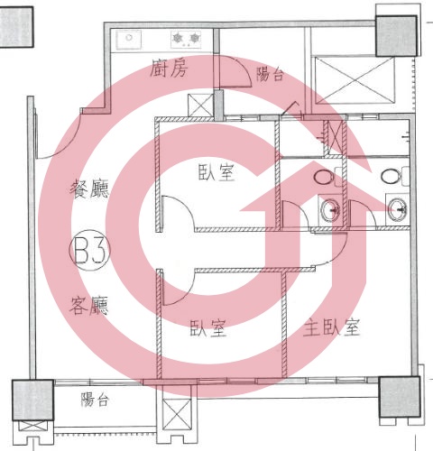 格局圖