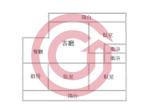 格局圖