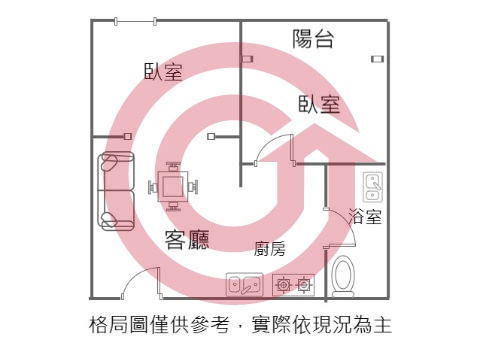 格局圖