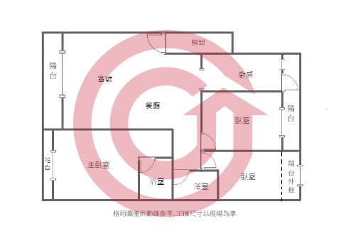 格局圖