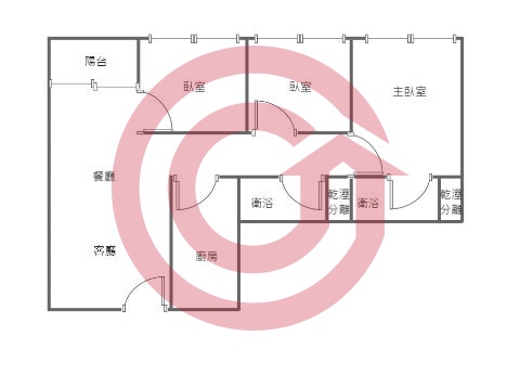 格局圖