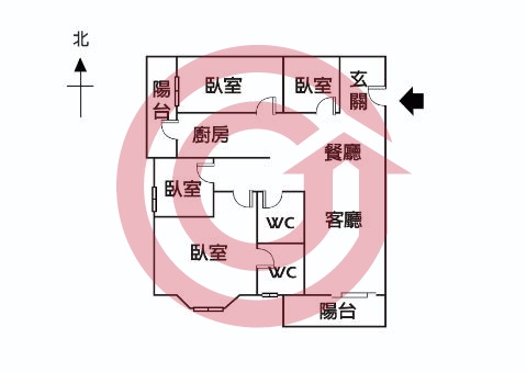 格局圖