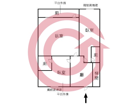 格局圖