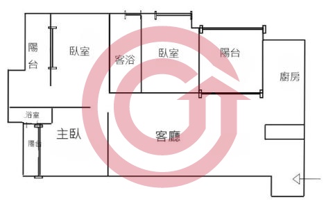 格局圖