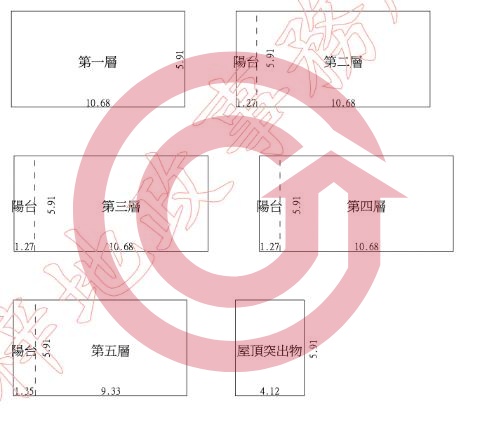 格局圖