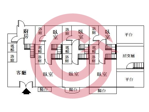 格局圖