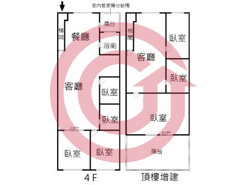 格局圖