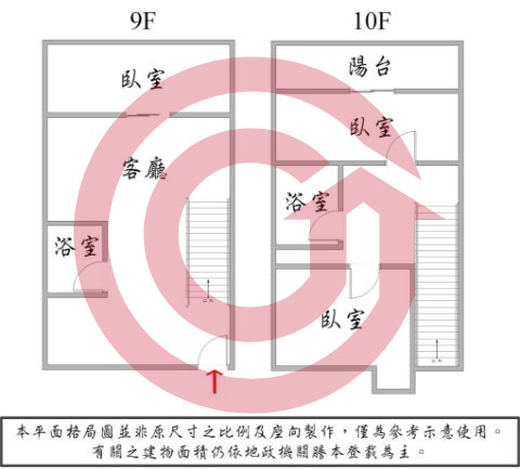 格局圖