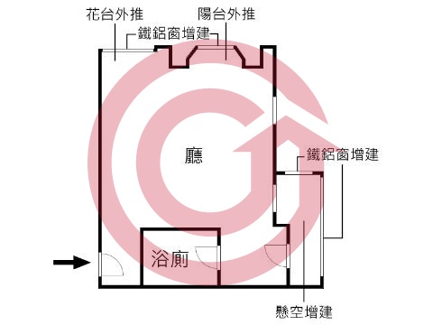 格局圖